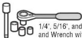LIFT-MASTER DDO8900W - Tools Needed - 8