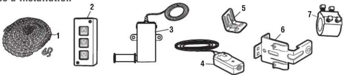 LIFT-MASTER DDO8900W - Pièces détachées - 1