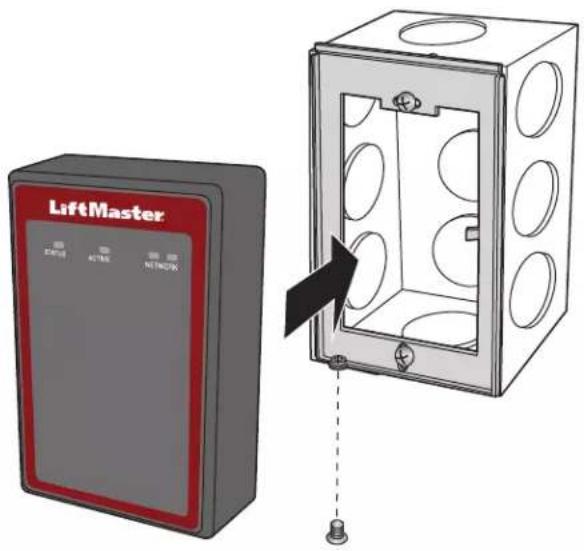 LIFT-MASTER CAP2D - Instale el CAP2D - 1