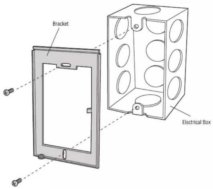 LIFT-MASTER CAP2D - Mount the Bracket - 1