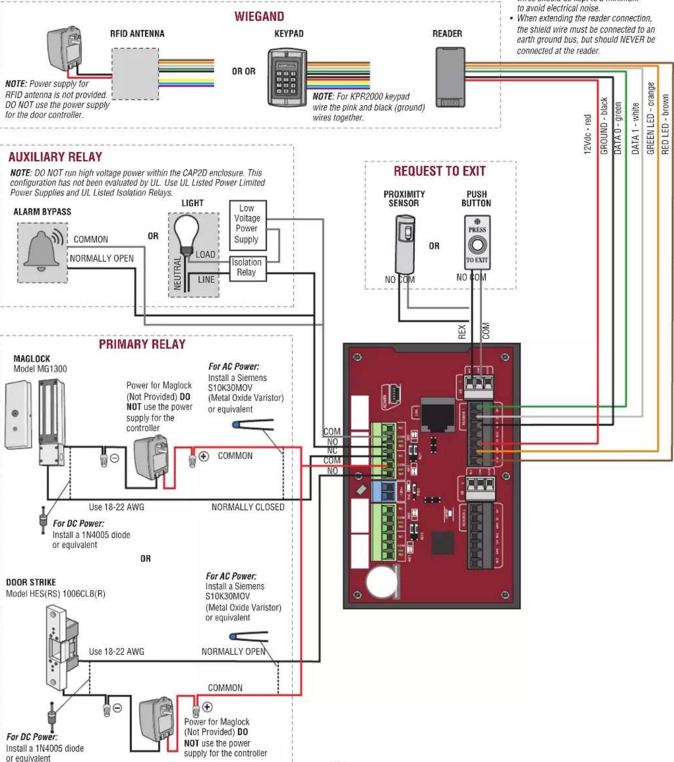 LIFT-MASTER CAP2D - Acceso de puerta - 1