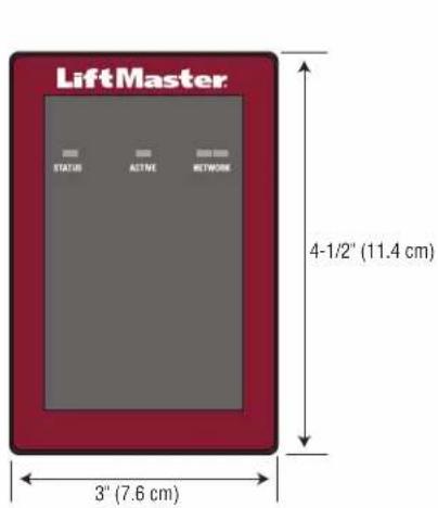 LIFT-MASTER CAP2D - Dimensions - 1