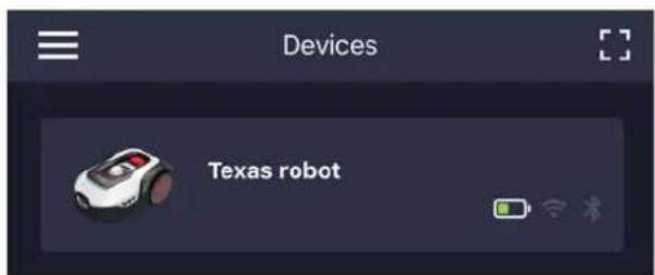 Texas RMX800 - Controlla il robot in un secondo telefono cellulare - 1