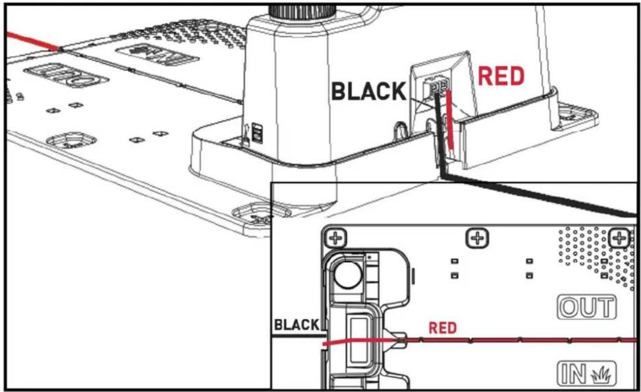 Texas RMX800 - Connect boundary wire to charging station - 2