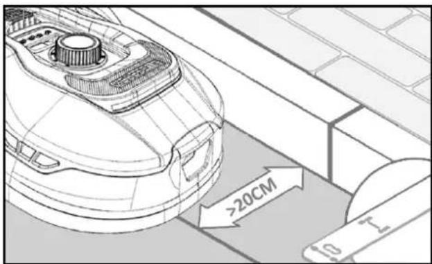 Texas RMX800 - Lægning af afgrænsningskabel - 1