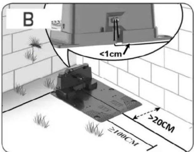Texas RMX500 - Installazione e posizionamento della stazione di ricarica - 2