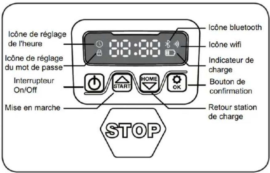 Texas RMX500 - Description de l'affichage - 1