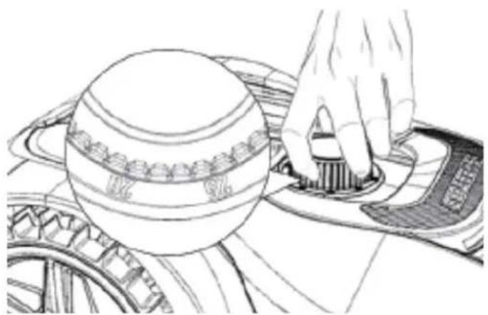 Texas RMX500 - Indstilling af klippehjde - 1