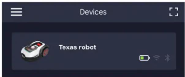 Texas RMX500 - Steuern des Roboters mit einem zweiten Smartphone - 1
