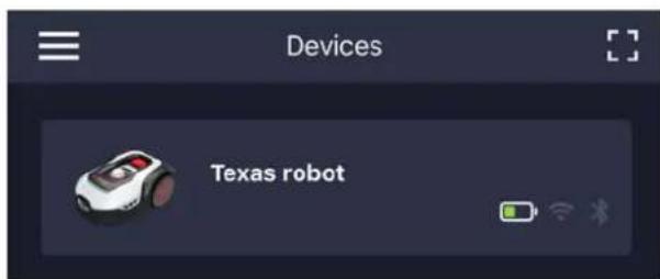 Texas RMX500 - Controlla il robot in un secondo Telefono cellulare - 1