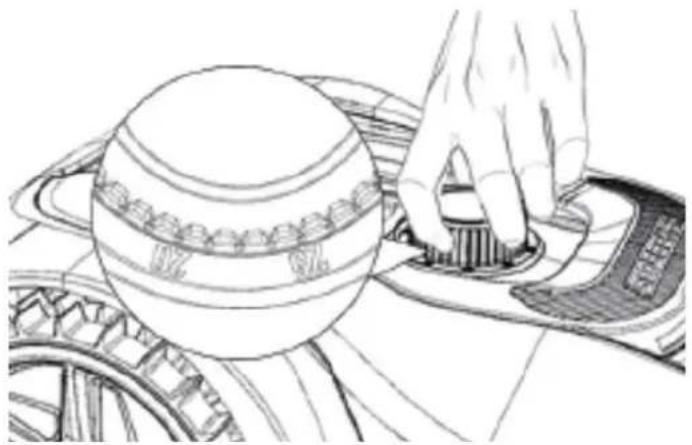 Texas RMX500 - Setting cutting height - 1