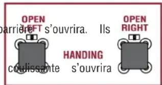 LIFT-MASTER SL595UL - Boutons d'orientation gauche-droite - 1