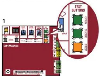 LIFT-MASTER SL595UL - Test d'obstruction - 1