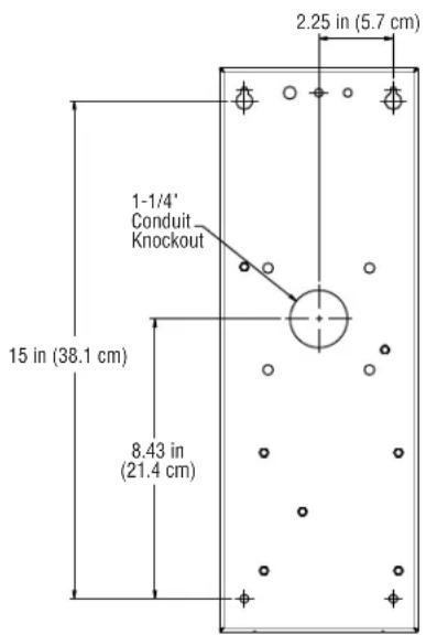 LIFT-MASTER CAPXM - Dimensions - 3