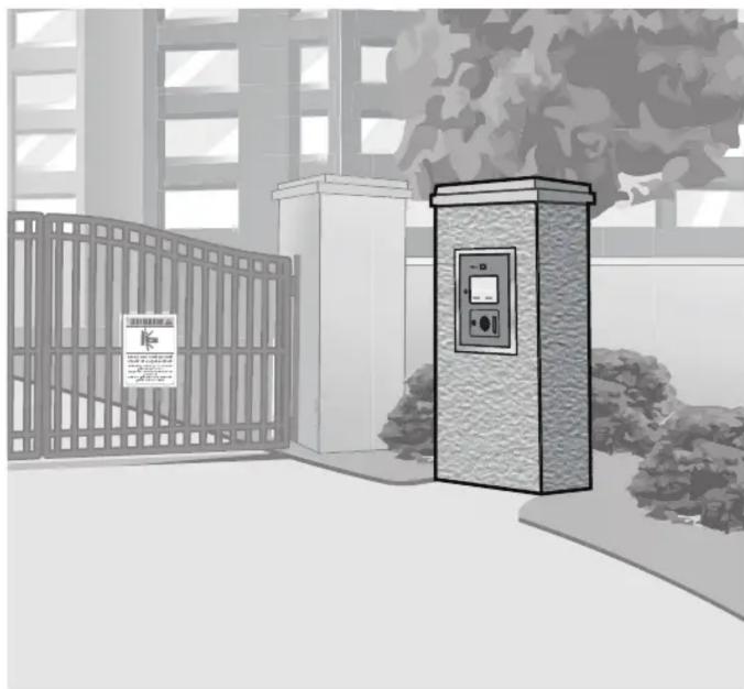 LIFT-MASTER CAPXLTK - ENSEMBLE DE BOÎTIER DE CONNEXION ET DE PLAQUE DÉCORATIVE MODEL CAPXLTK - 2