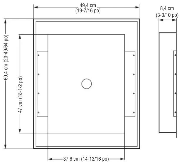 LIFT-MASTER CAPXLTK - ENSEMBLE DE BOÎTIER DE CONNEXION ET DE PLAQUE DÉCORATIVE MODEL CAPXLTK - 3