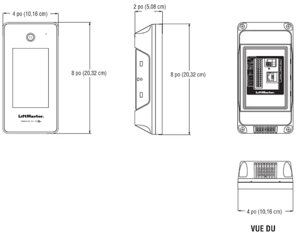 LIFT-MASTER CAPXS - Dimensions - 1