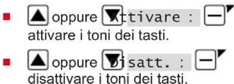SOLO Robolinho 2000 W - Attivare/Disattivare i toni dei tasti - 1