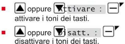 SOLO Robolinho 700 W - Attivare/Disattivare i toni dei tasti - 1