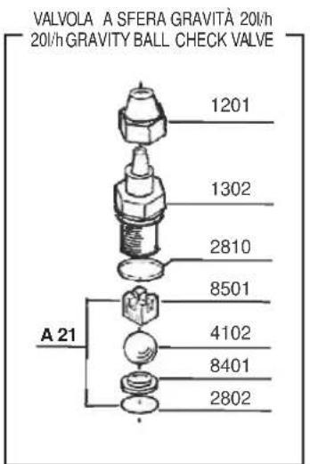 ASTRALPOOL 57160 - Complete injection valves - 5