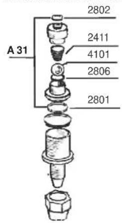 ASTRALPOOL 57163 - Complete injection valves - 6