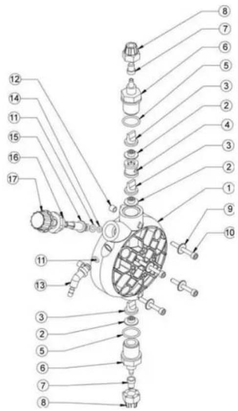 ASTRALPOOL 57894 - PARTICOLARI DEL CORPO POMPA - 1