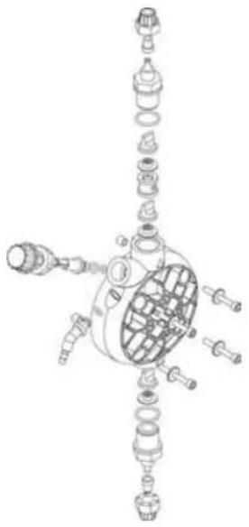 ASTRALPOOL 57162 - - SCHEMA DI MONTAGGIO VALVOLA DI INIEZIONE Fig. 9 - 10