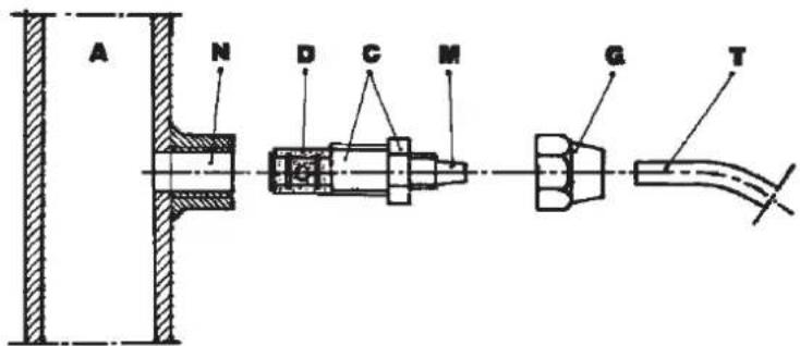 ASTRALPOOL 57893 - - SCHEMA DI MONTAGGIO VALVOLA DI INIEZIONE Fig. 9 - 1
