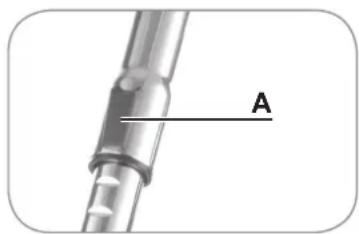 Cleanmaxx 09069 - Lengte van de telescopische buis instellen - 1