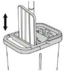 Cleanmaxx 05156 - Schritt 6 – Reinigungstuch ins Wasser tauchen - 1