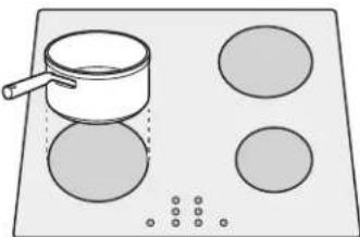 NINJA Foodi Zerostick C30024EU - Plaats de pan op een kookring van de juiste maat - 1