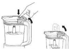 NINJA Foodi Power Nutri 3in1 CB350EU - USO DELLA CARAFFA E DEL GRUPPO LAME PER IMPASTARE - 7