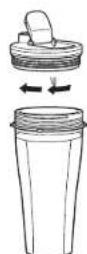 NINJA Foodi Power Nutri 3in1 CB350EU - USO DEL VASO POWER NUTRI - 7