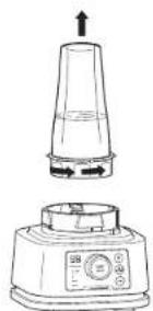 NINJA Foodi Power Nutri 3in1 CB350EU - USO DEL VASO POWER NUTRI - 5
