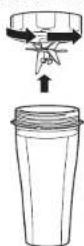 NINJA Foodi Power Nutri 3in1 CB350EU - VERWENDUNG DER POWER NUTRI BECHER - 7