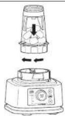NINJA Foodi Power Nutri 3in1 CB350EU - USING THE JUG & STACKED BLADE ASSEMBLY - 18