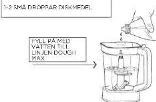 NINJA Foodi Power Nutri 3in1 CB350EU - RENGÖRING AV INGREDIENSER SOM HAR FASTNAT - 1