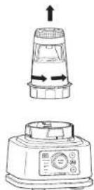 NINJA Foodi Power Nutri 3in1 CB350EU - USING THE JUG & STACKED BLADE ASSEMBLY - 20