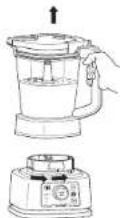 NINJA Foodi Power Nutri 3in1 CB350EU - UTILISATION DE LA CARAFE ET DU JEU DE LAMES À PÉTRIR - 6