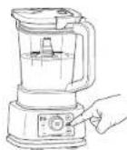 NINJA Foodi Power Nutri 3in1 CB350EU - UTILISATION DE LA CARAFE ET DU JEU DE LAMES À PÉTRIR - 5