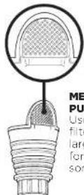 NINJA Foodi JC100EU - USING THE FILTERS FOR PULP CONTROL - 2