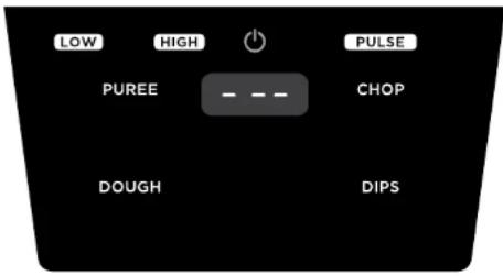NINJA IntelliSense CT682SP - PRE-SET PROGRAMS FOR THE PRECISION PROCESSOR™ BOWL - 1