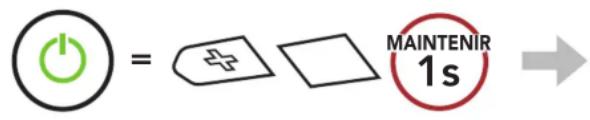 Clignotement « Couplagetéléphone »
