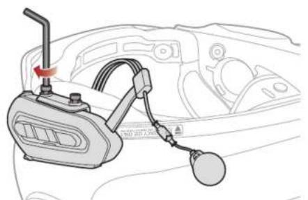 Sena SRLEXT - Installation du casque - 5