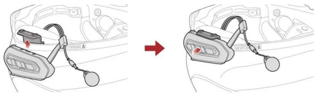 Sena SRLEXT - Installation du casque - 4