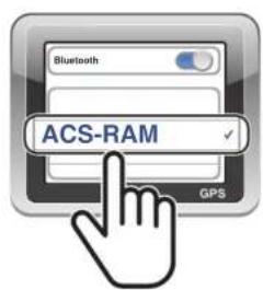 Bluetooth ACS-RAM GPS