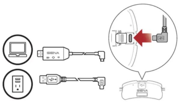 Sena SRLMESH - Mise en charge - 1
