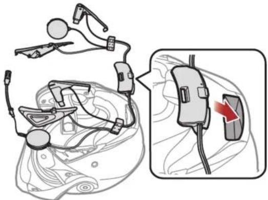 Sena SRLMESH - Installation du casque - 2