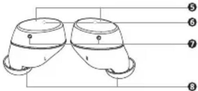 NOKIA Power Earbuds Lite BH405 - Vue d'ensemble du produit - 2