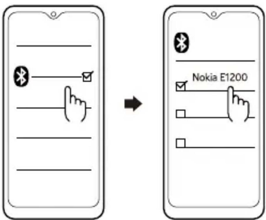 NOKIA Essential Wireless Headphones E1200 - Association - 2